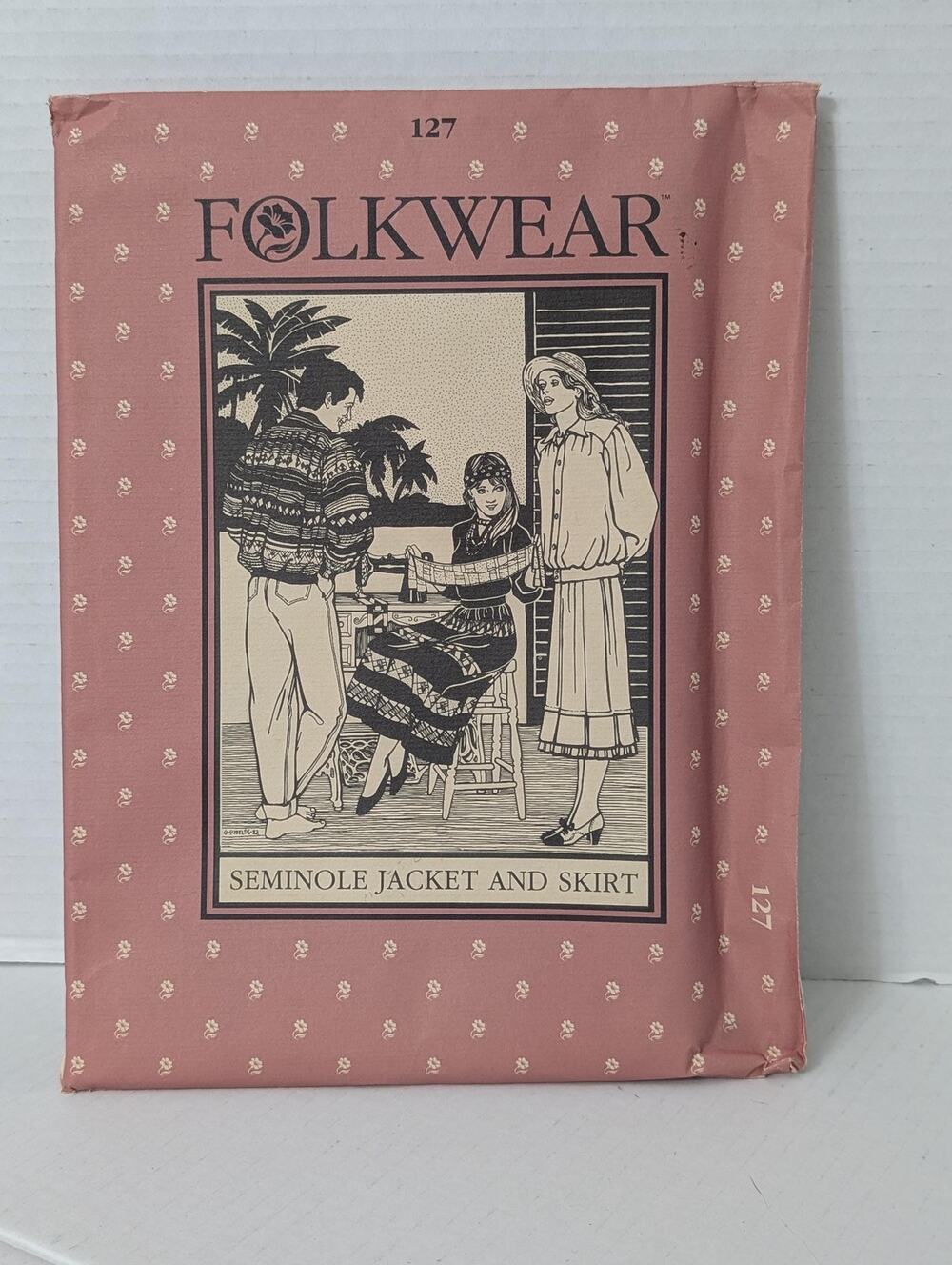 Folkwear #127 Seminole Jacket and Skirt Sewing Pattern (Uncut Vintage)